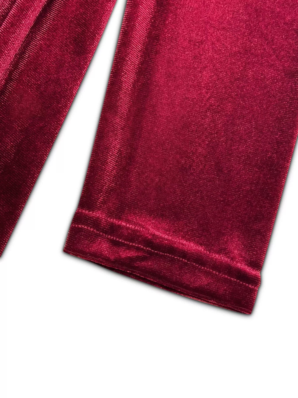 Velvet Long Sleeve Maxi Dress by Trendsi