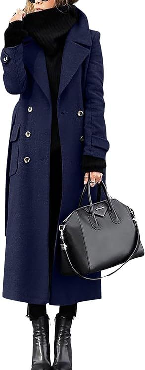 Thick Wool Women's Coat Extended by DC-THE CEO