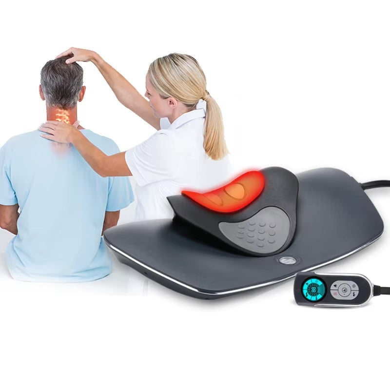 Electric Heat Therapy Massage Products Cervical Massager Traction Machine Pillow For Neck And Shoulder Massage by DC-THE CEO