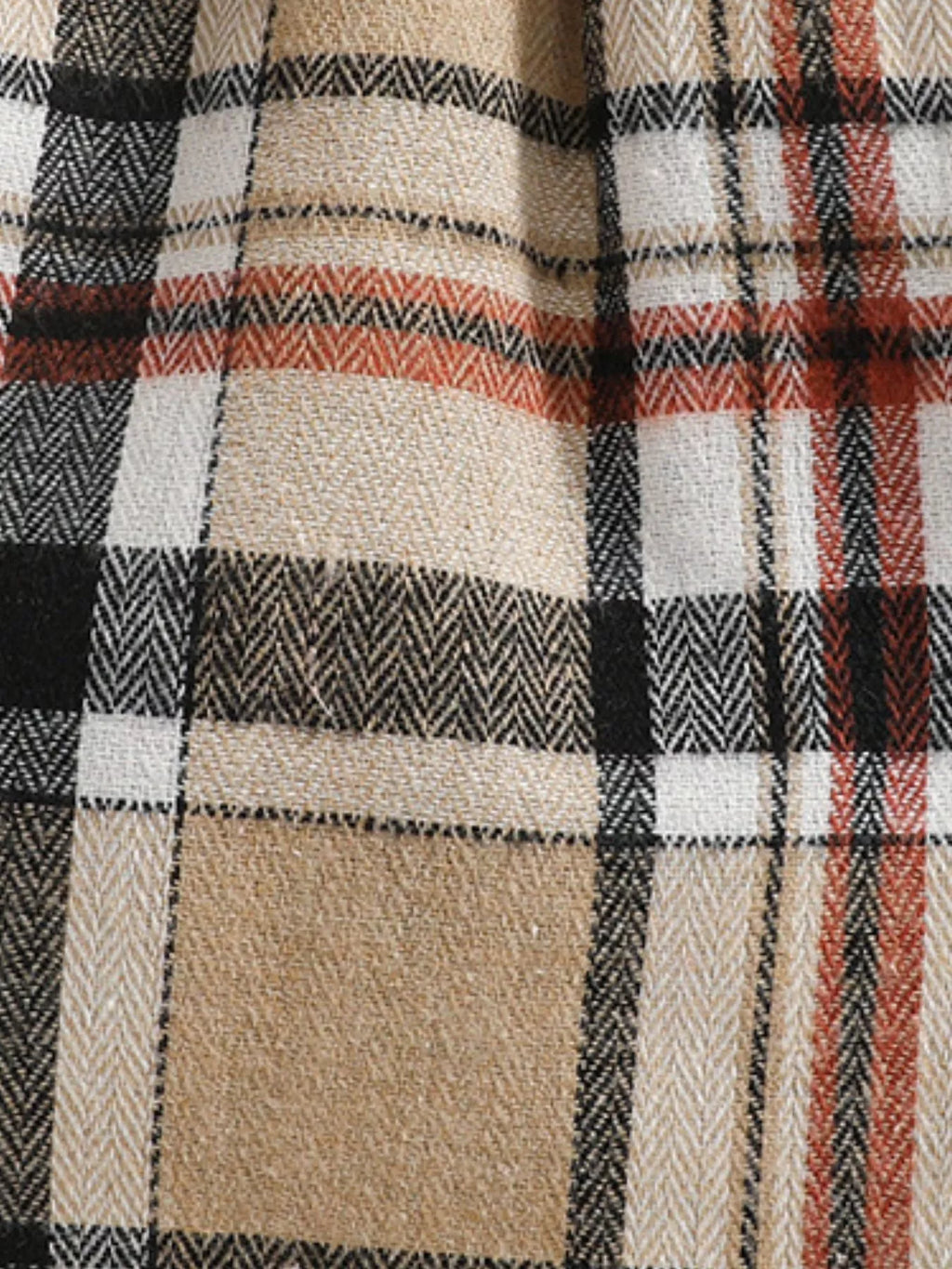 Children's Plaid 3-Piece Outfit Set by Trendsi