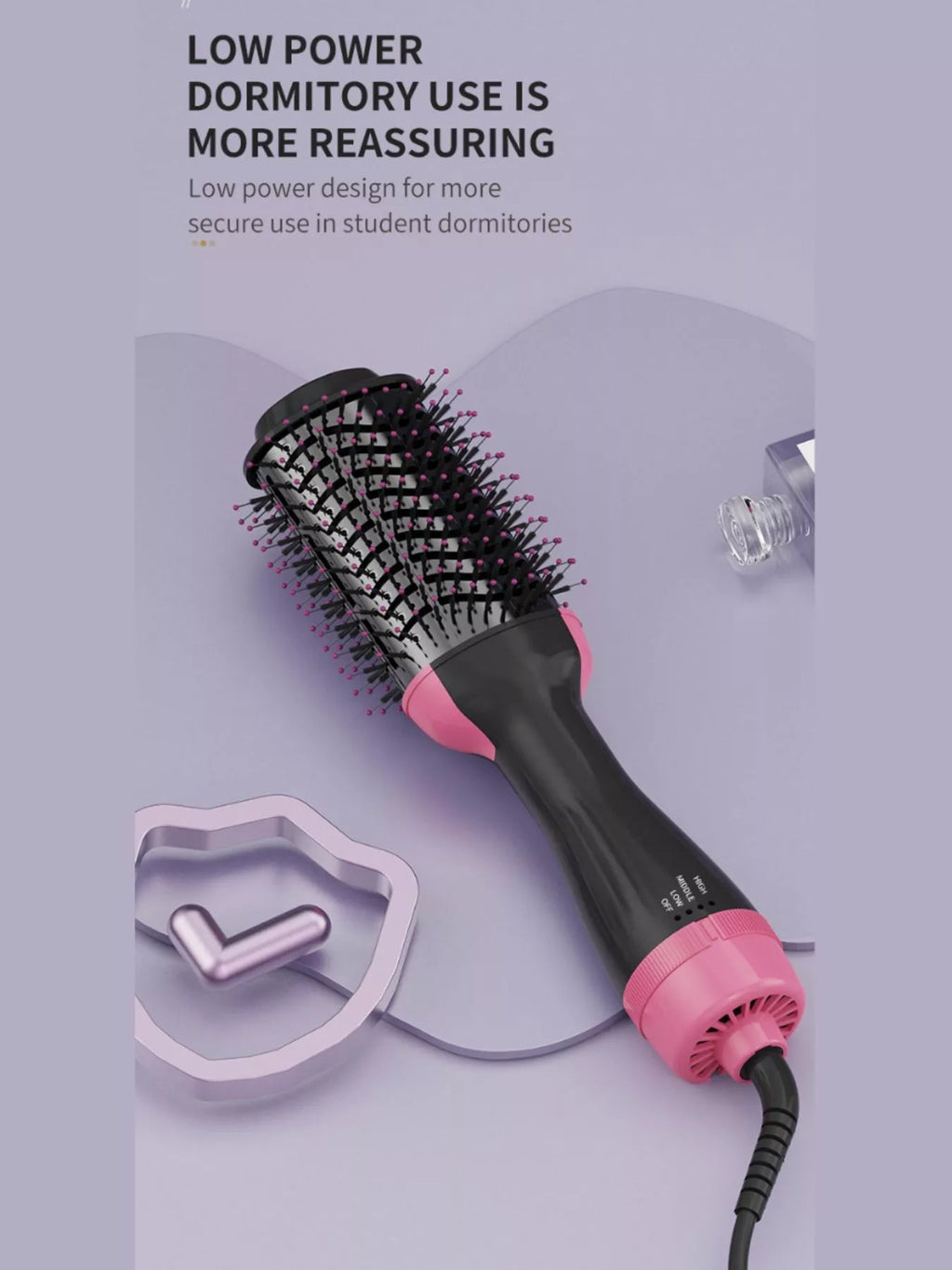 Multifunctional Hot Air Straightening Comb by Trendsi