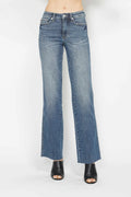 Judy Blue Full Size Tummy Control Straight Jeans by Trendsi
