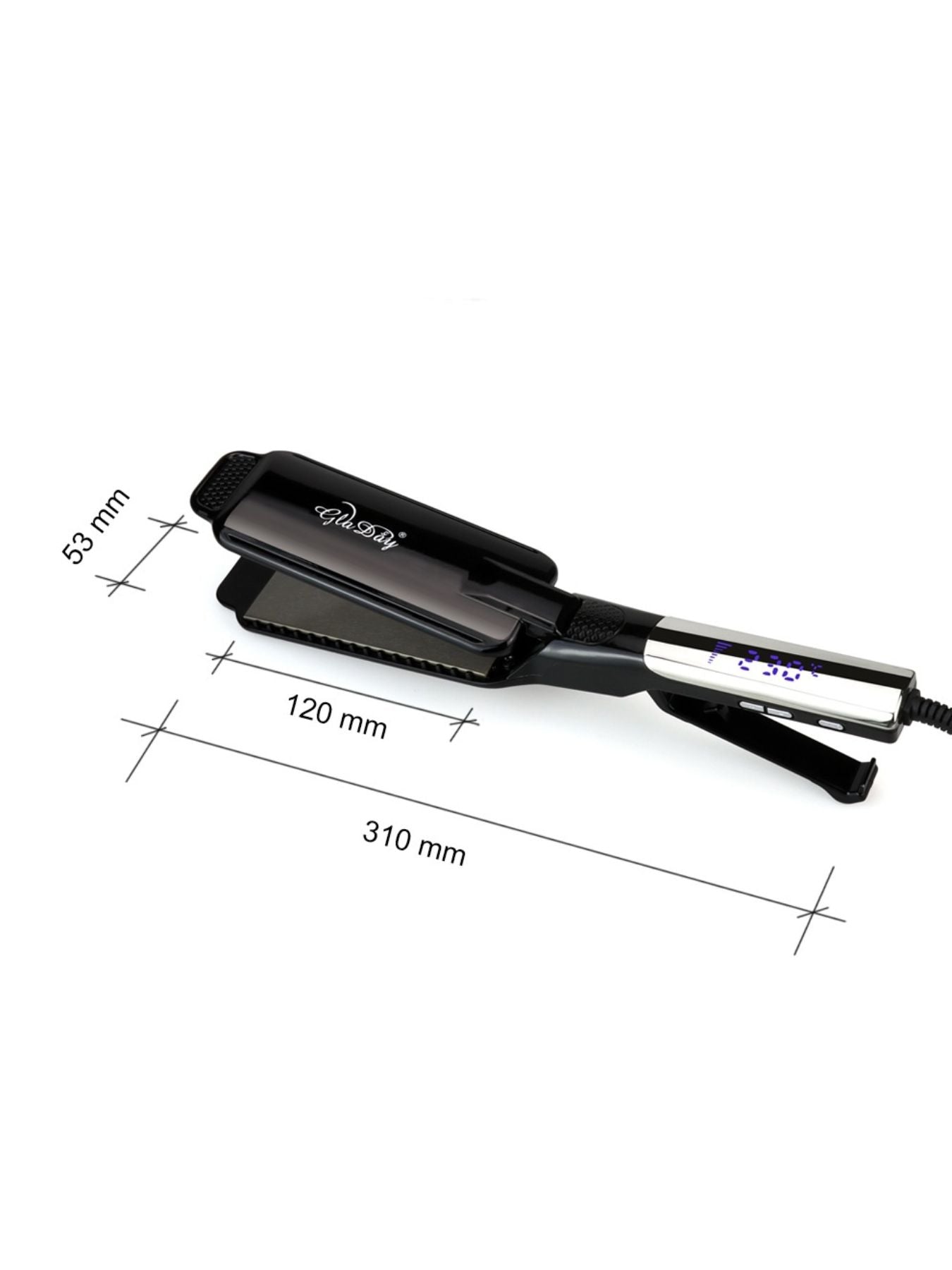 Professional Ceramic Tourmaline Hair Straightener by Trendsi