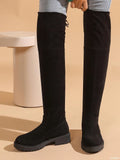 Over-the-Knee Block Heel Boots by Trendsi