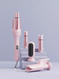 Automatic Rotating Ceramic Hair Curling Iron by Trendsi