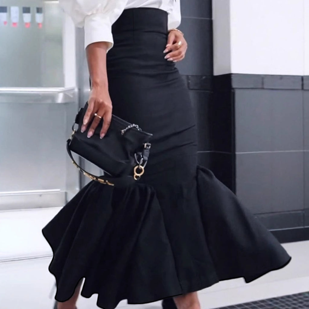 Sheath Long Fishtail Elegant Skirt by DC-THE CEO