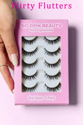 SO PINK BEAUTY Mink Eyelashes 5 Pairs by Trendsi