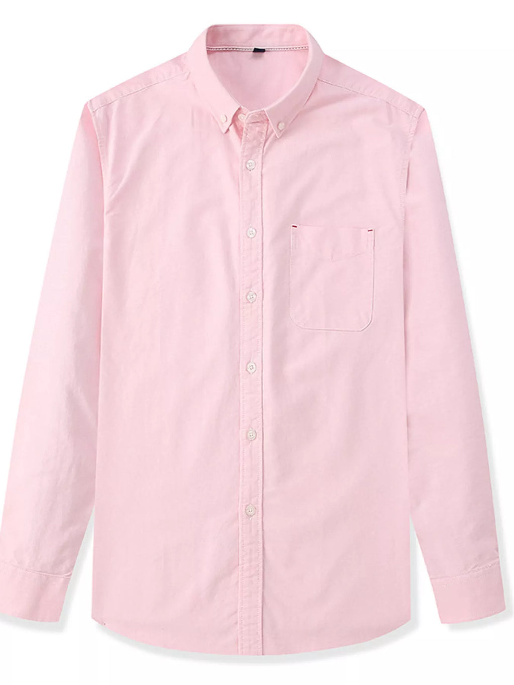 Men's Full Size Button Up Long Sleeve Shirt Plus Size by Trendsi