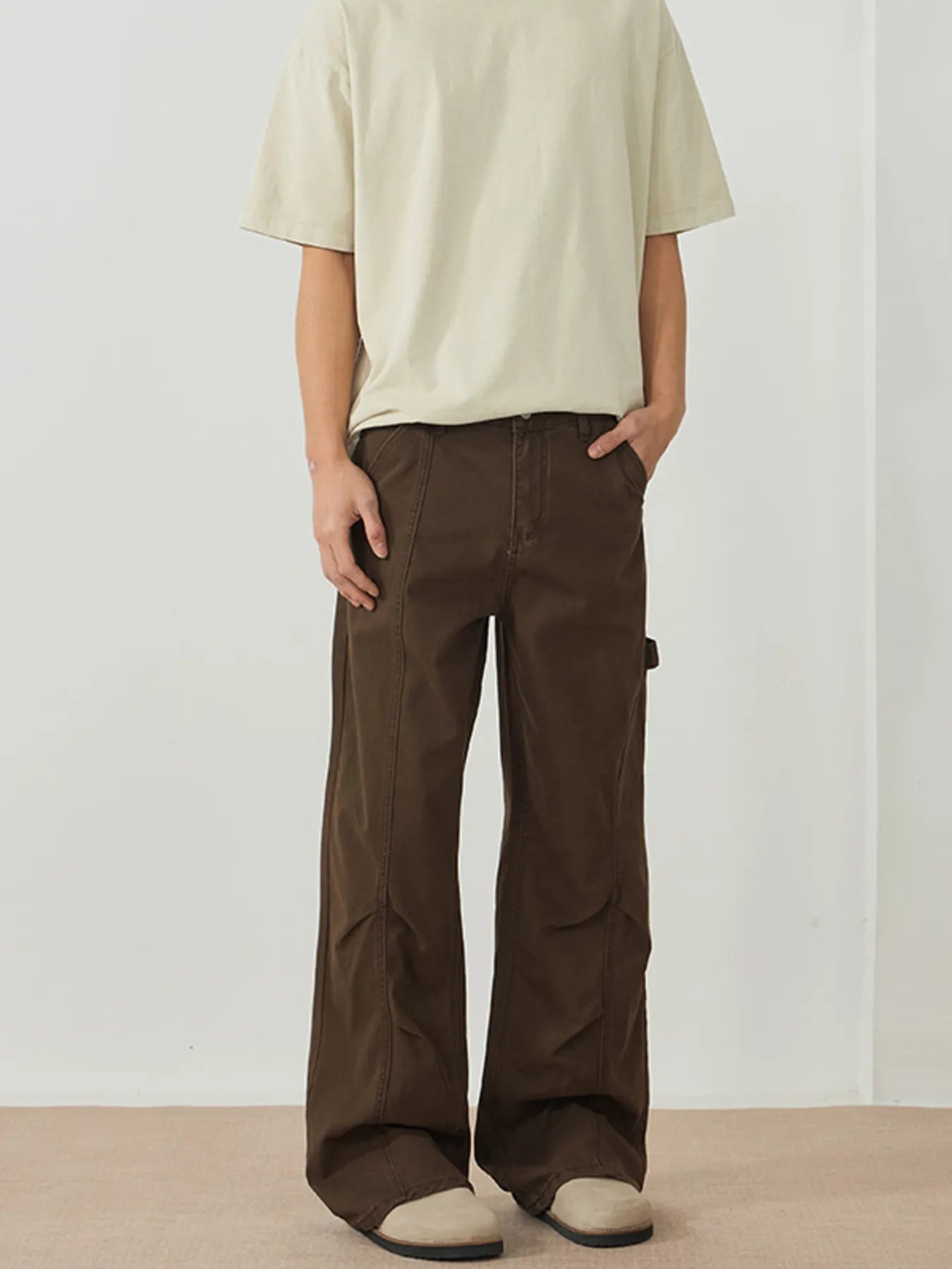 Men's Wide Leg Pants by Trendsi
