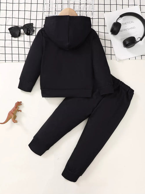 Children's Dinosaur Hoodie & Pants Set by Trendsi