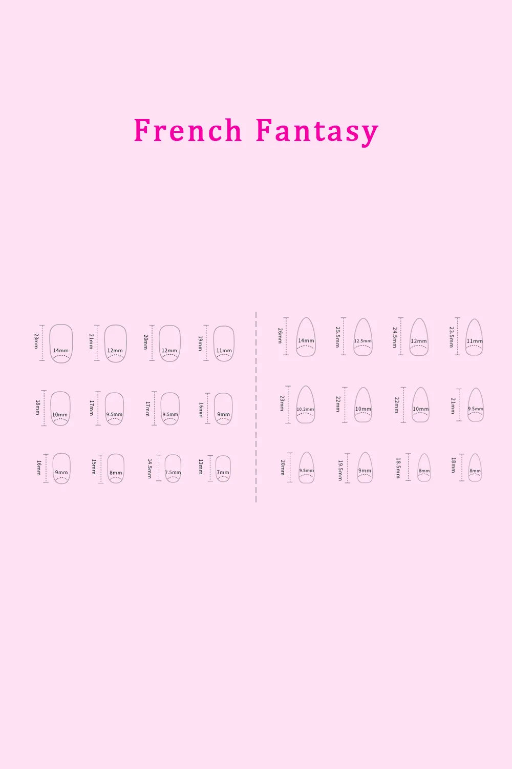 SO PINK BEAUTY Press On Nails 2 Packs by Trendsi